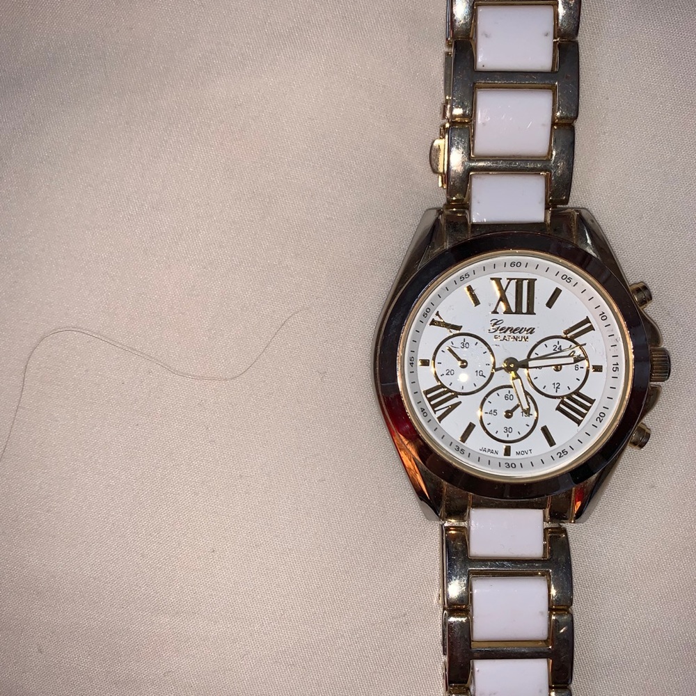 Geneva platinum Watch